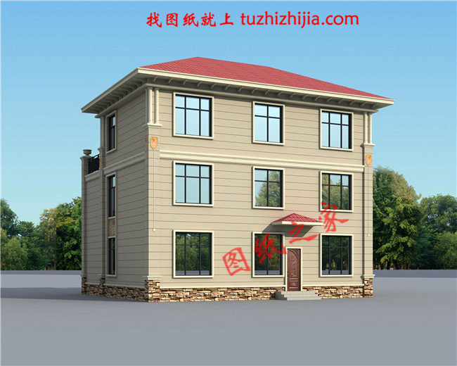 非常好看的農(nóng)村二層半別墅設(shè)計(jì)，建成后一定會(huì)被村里人踏破門檻！