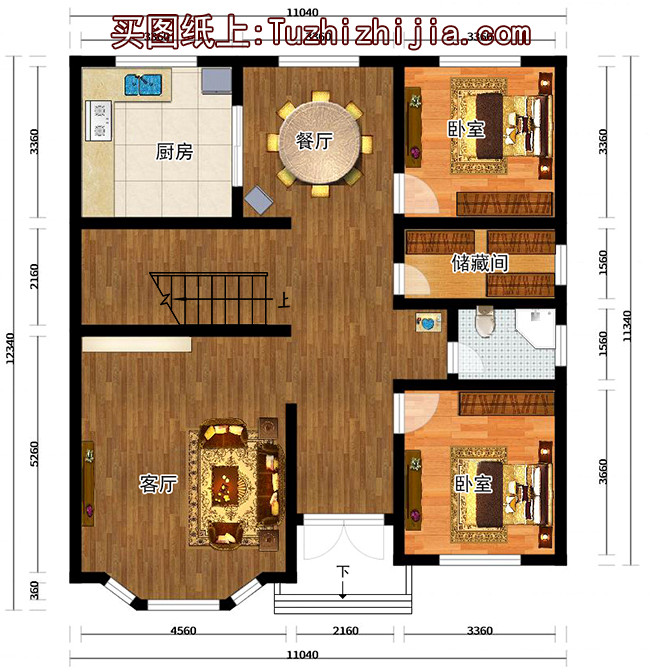 新農(nóng)村二層樓房圖片造價(jià)25萬設(shè)計(jì)，大家都能建起這么漂亮的小別墅！
