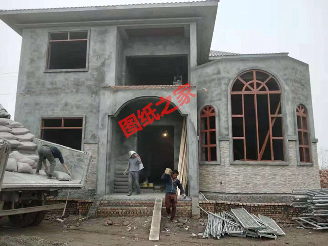 新農(nóng)村二層樓房圖片造價(jià)25萬設(shè)計(jì)，大家都能建起這么漂亮的小別墅！