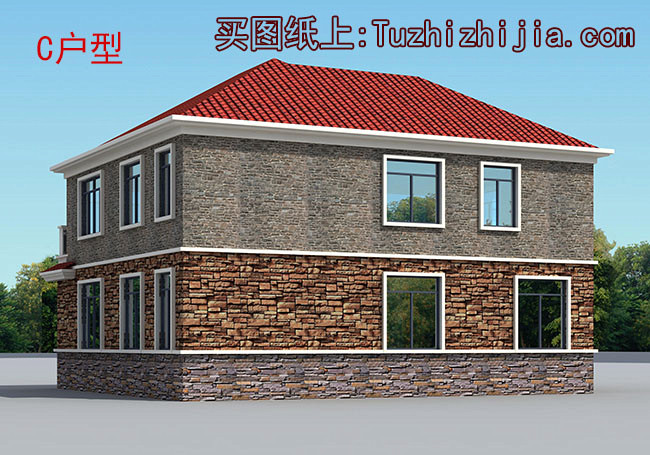 新農(nóng)村二層樓房圖片造價(jià)25萬設(shè)計(jì)，大家都能建起這么漂亮的小別墅！