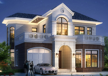 新農(nóng)村自建二層小樓圖，時(shí)尚大方，外型精美，室內(nèi)布局也很贊