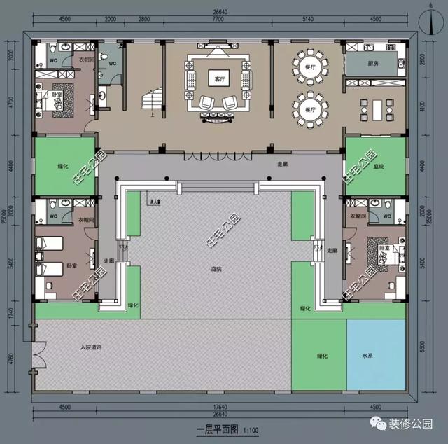 最適合養(yǎng)老的農(nóng)村別墅設(shè)計(jì)，除了這棟中式合院，再也找不出別的