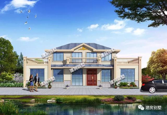 19×11米二層農(nóng)村別墅設(shè)計(jì)圖紙，戶型大氣，老家的房子就該這樣建