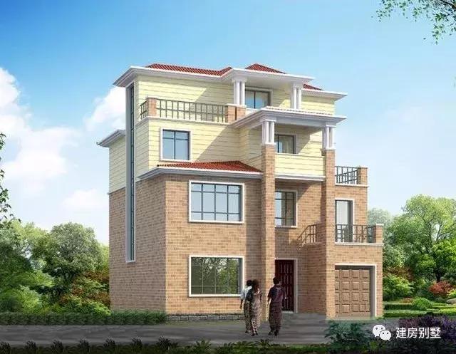 在農村老家建一棟漂亮的小別墅，15套外觀效果圖，每個都是溫馨舒適的家