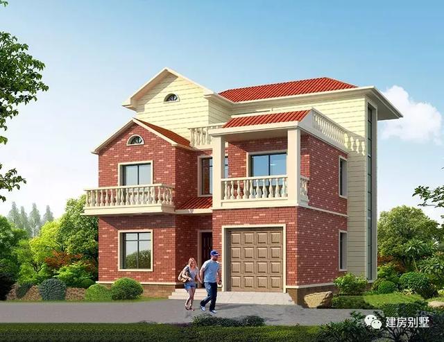 在農村老家建一棟漂亮的小別墅，15套外觀效果圖，每個都是溫馨舒適的家