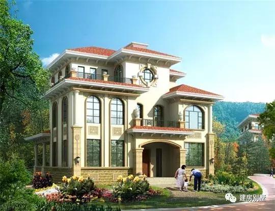 在農村老家建一棟漂亮的小別墅，15套外觀效果圖，每個都是溫馨舒適的家