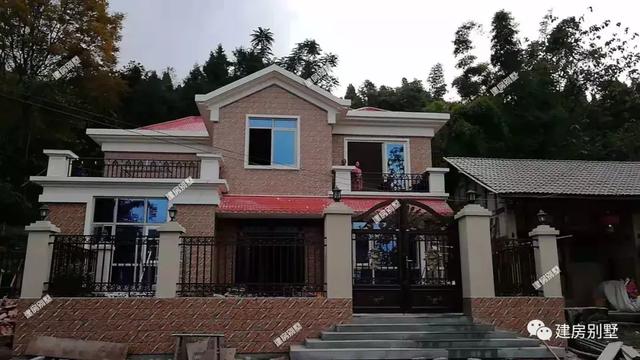曬曬我家新建的小別墅，模樣漂亮精致迷人，全村難找第二棟