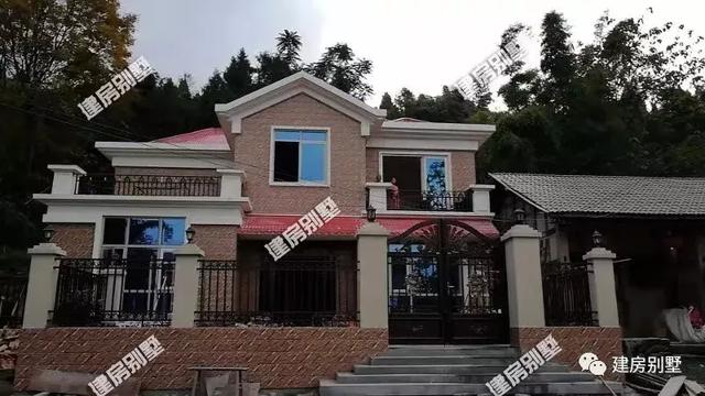 曬曬我家新建的小別墅，模樣漂亮精致迷人，全村難找第二棟