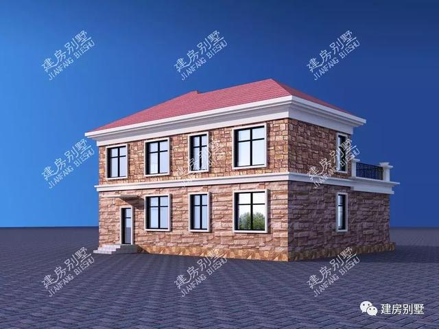 曬曬我家新建的小別墅，模樣漂亮精致迷人，全村難找第二棟