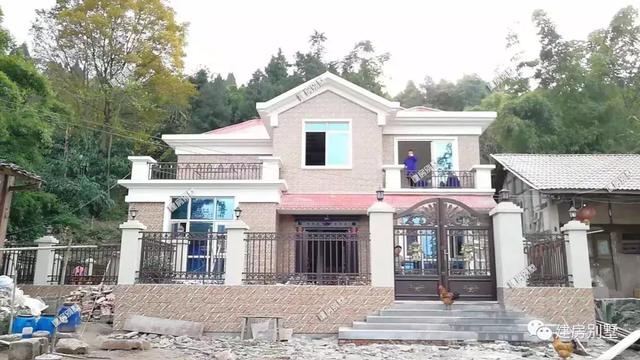 曬曬我家新建的小別墅，模樣漂亮精致迷人，全村難找第二棟