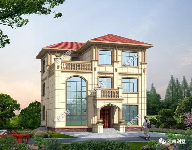 兩套三層別墅設(shè)計(jì)圖，建了立馬變豪門(mén)，好多浙江人都喜歡第一套