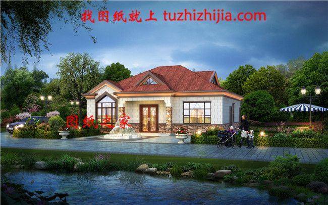 農(nóng)村12萬自建一層平房設計圖，讓父母的養(yǎng)老生活溫馨舒適！