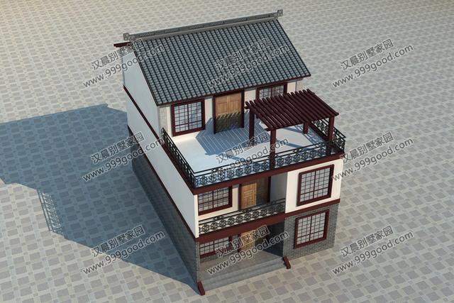 2套中式風(fēng)格農(nóng)村別墅戶型圖，看見了就挪不開眼，美爆了的民族風(fēng)！