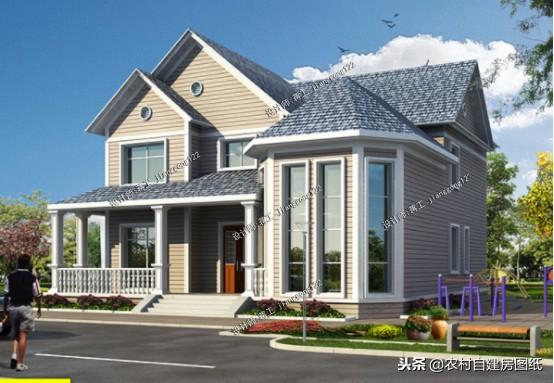 農(nóng)村自建房就是土氣？這2套新式二層小別墅設(shè)計，一定能顛覆你的觀念！