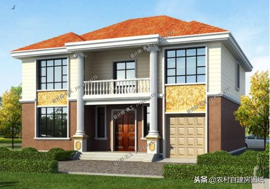 農(nóng)村自建房就是土氣？這2套新式二層小別墅設(shè)計，一定能顛覆你的觀念！