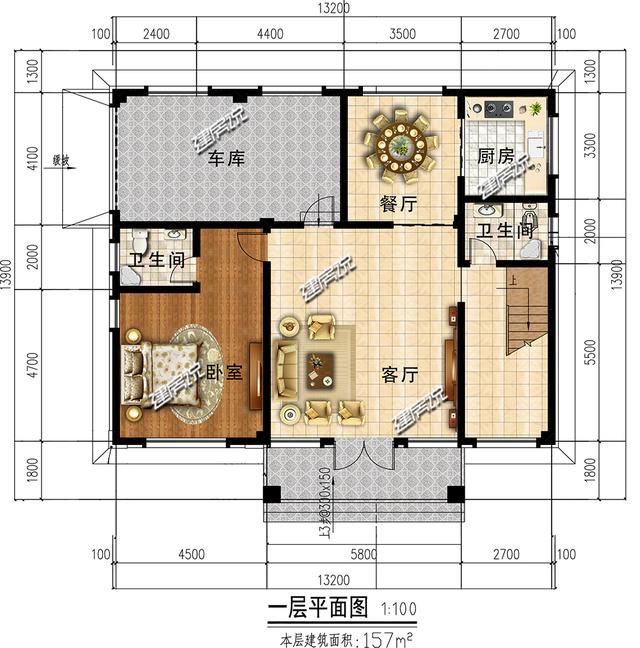 歐式豪華四層別墅設(shè)計(jì)圖，外型非常漂亮，建一棟在村里絕對(duì)拉風(fēng)