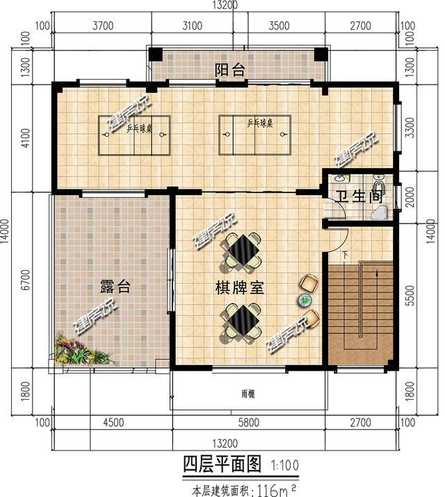 歐式豪華四層別墅設(shè)計(jì)圖，外型非常漂亮，建一棟在村里絕對(duì)拉風(fēng)