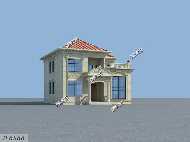 小宅基地就應(yīng)該這樣建房，這3套二層別墅設(shè)計(jì)好看極了，豪宅既視感爆棚