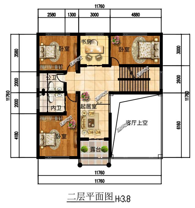 小宅基地就應(yīng)該這樣建房，這3套二層別墅設(shè)計(jì)好看極了，豪宅既視感爆棚