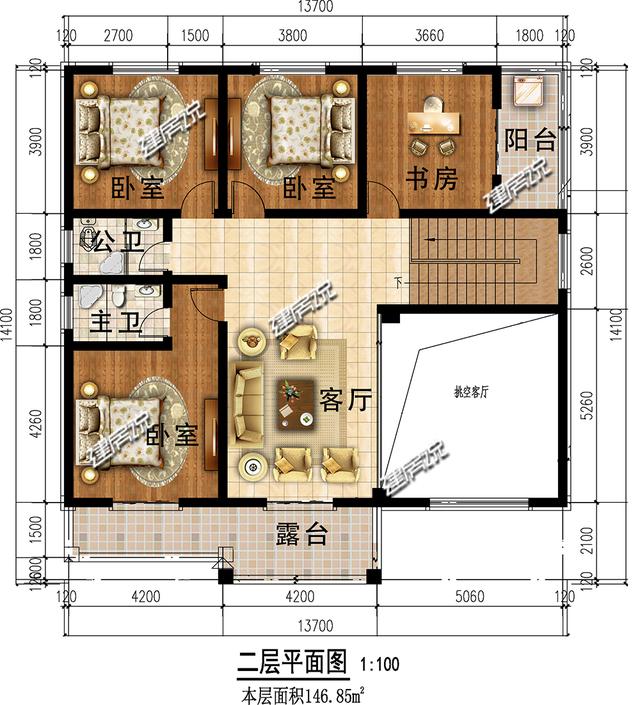 小宅基地就應(yīng)該這樣建房，這3套二層別墅設(shè)計(jì)好看極了，豪宅既視感爆棚