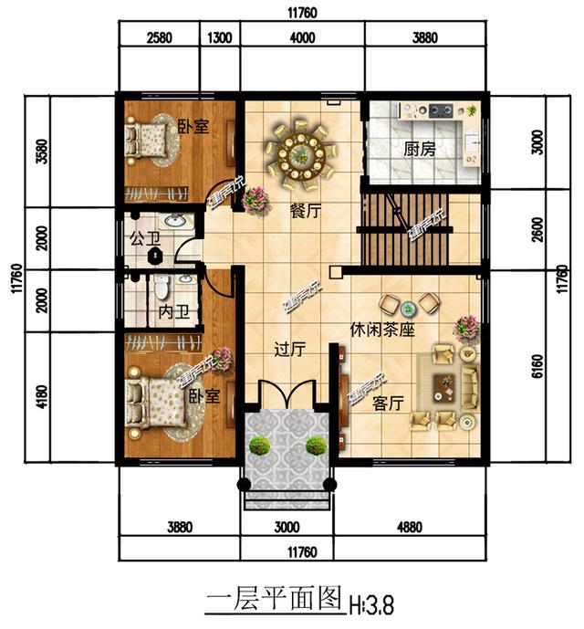 小宅基地就應(yīng)該這樣建房，這3套二層別墅設(shè)計(jì)好看極了，豪宅既視感爆棚