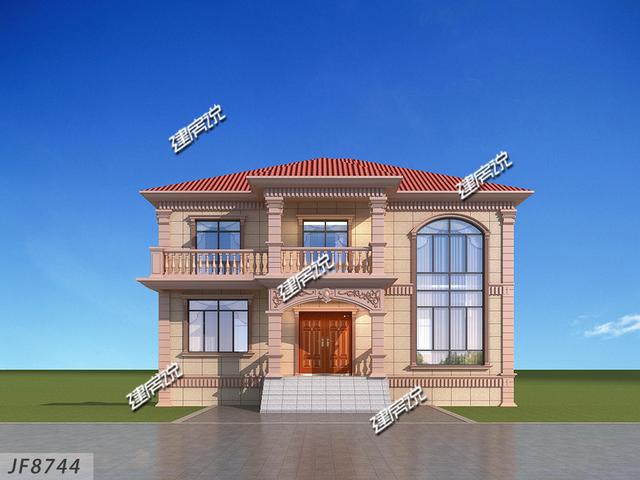 小宅基地就應(yīng)該這樣建房，這3套二層別墅設(shè)計(jì)好看極了，豪宅既視感爆棚