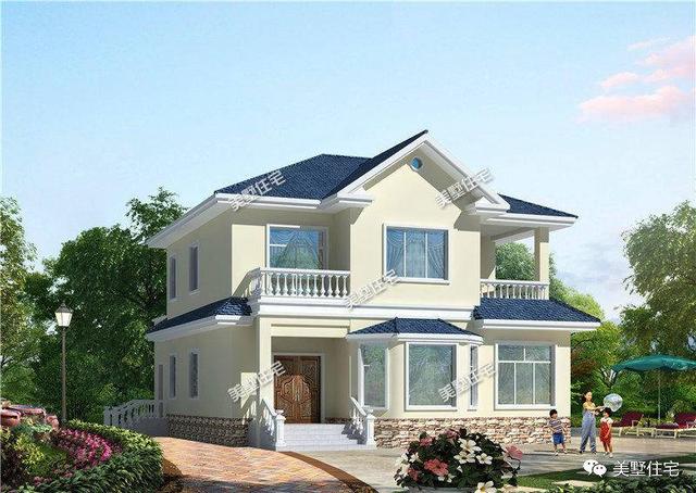 買房不如自建別墅，8套農(nóng)村二層別墅設(shè)計，戶型方正，精致實用！