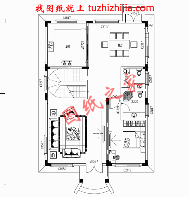 新農(nóng)村二層半別墅設(shè)計(jì)圖，村里人看了都說(shuō)好！