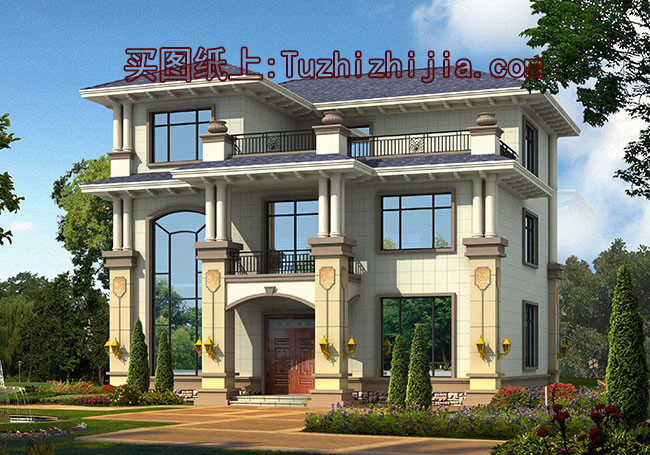 新農(nóng)村二層半別墅設(shè)計(jì)圖，村里人看了都說(shuō)好！