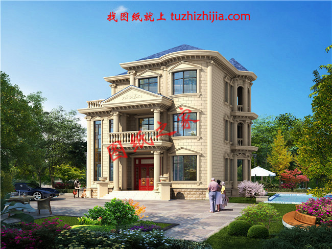 新農(nóng)村二層半別墅設(shè)計(jì)圖，村里人看了都說(shuō)好！