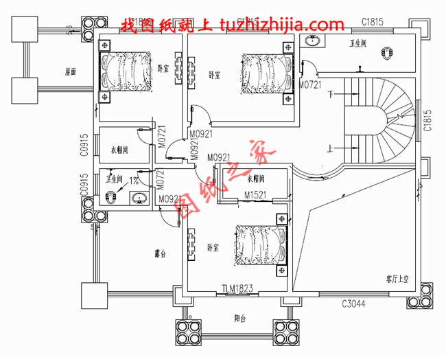新農(nóng)村二層半別墅設(shè)計(jì)圖，村里人看了都說(shuō)好！