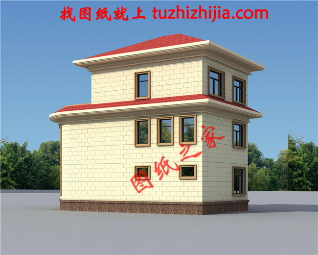 農(nóng)村20萬三層別墅圖片，小戶型別墅也能這么大氣漂亮！