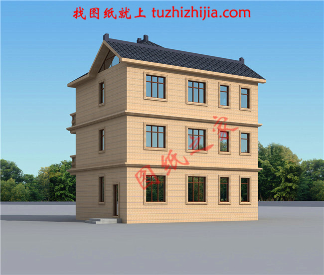 農(nóng)村20萬三層別墅圖片，小戶型別墅也能這么大氣漂亮！