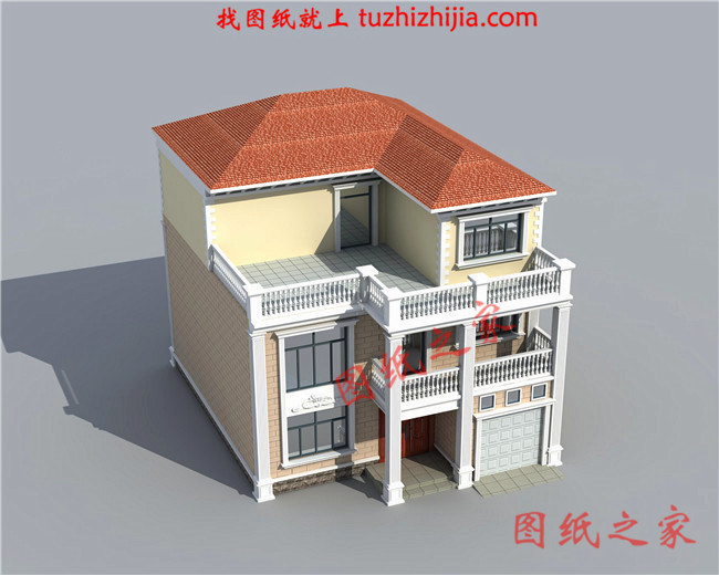 農(nóng)村20萬三層別墅圖片，小戶型別墅也能這么大氣漂亮！