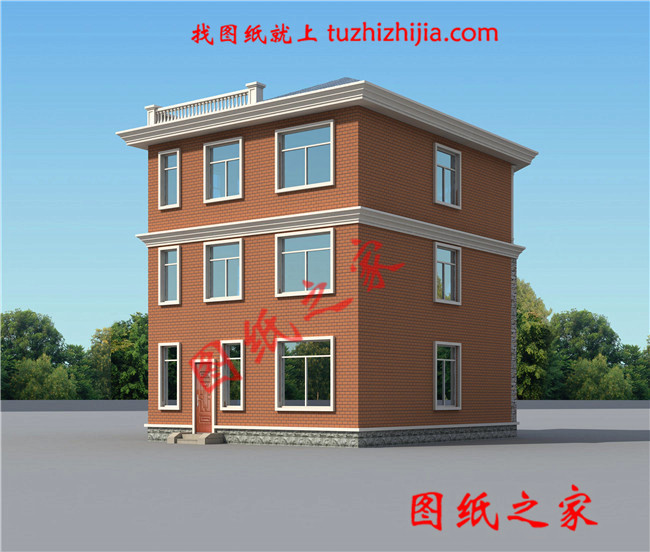 農(nóng)村20萬三層別墅圖片，小戶型別墅也能這么大氣漂亮！