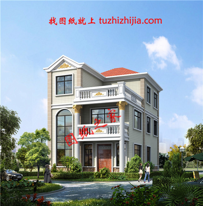 農(nóng)村20萬三層別墅圖片，小戶型別墅也能這么大氣漂亮！