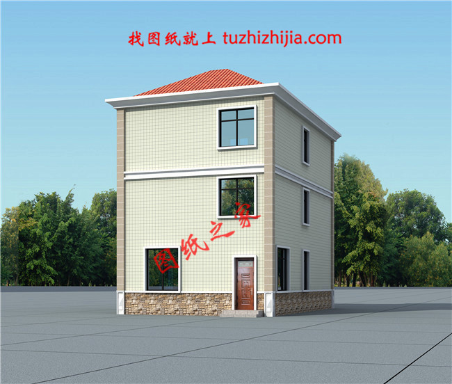 農(nóng)村20萬三層別墅圖片，小戶型別墅也能這么大氣漂亮！