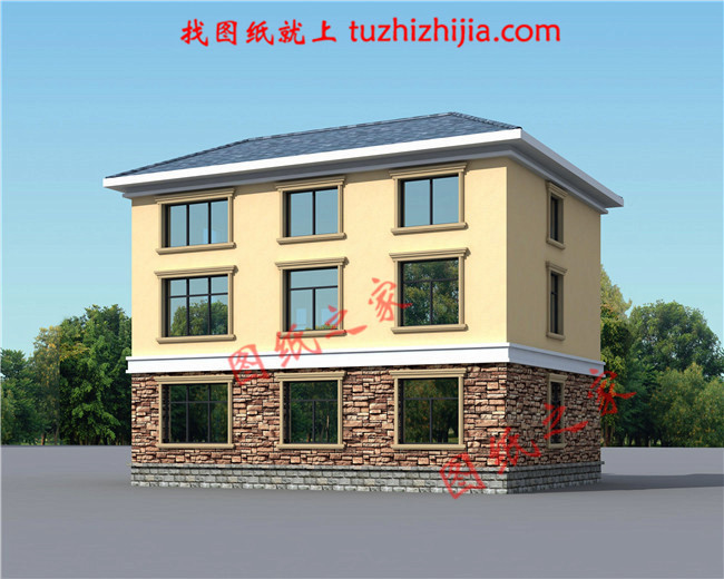 農(nóng)村20萬三層別墅圖片，小戶型別墅也能這么大氣漂亮！