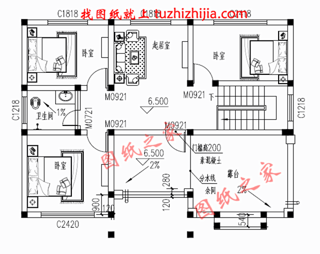 農(nóng)村20萬三層別墅圖片，小戶型別墅也能這么大氣漂亮！