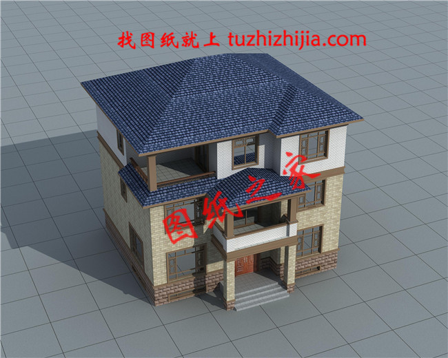 2019新款新式農(nóng)村50萬三層別墅圖片，帶地下室，美觀大氣