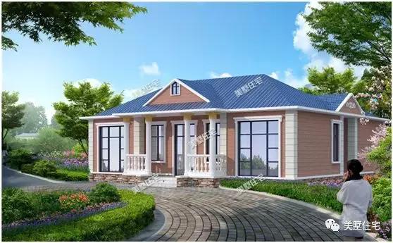 一層經(jīng)典實(shí)用別墅設(shè)計(jì)圖，最低15萬(wàn)建造，人人見(jiàn)了都喜歡。