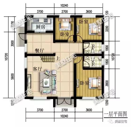 一層經(jīng)典實(shí)用別墅設(shè)計(jì)圖，最低15萬(wàn)建造，人人見(jiàn)了都喜歡。