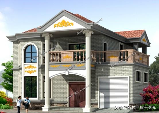 三款農(nóng)村二層小別墅設計圖，20萬就可以拿下，城里人都羨慕！