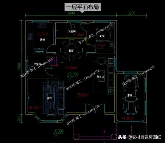 三款農(nóng)村二層小別墅設計圖，20萬就可以拿下，城里人都羨慕！