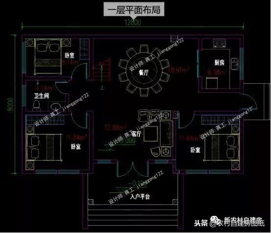 三款農(nóng)村二層小別墅設計圖，20萬就可以拿下，城里人都羨慕！