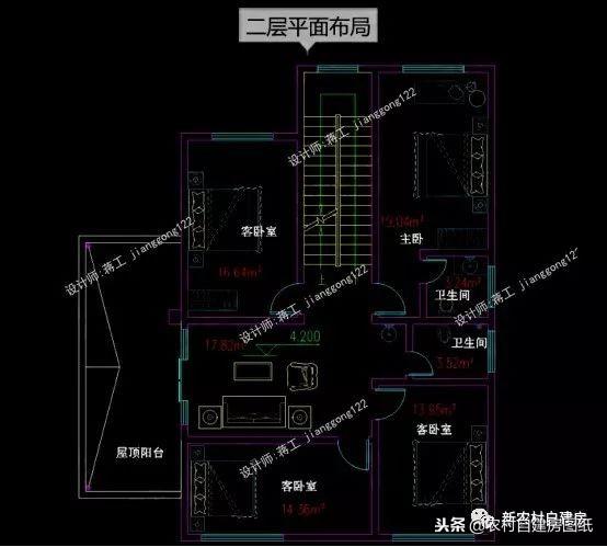 三款農(nóng)村二層小別墅設計圖，20萬就可以拿下，城里人都羨慕！