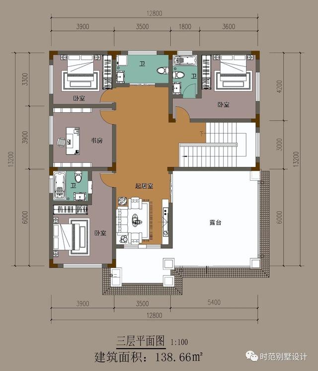 精美別致的經(jīng)典歐式三層小樓設(shè)計圖，配置簡直太完美！