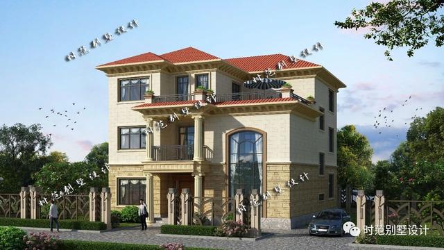 精美別致的經(jīng)典歐式三層小樓設(shè)計圖，配置簡直太完美！