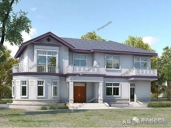 四款進深9米的經(jīng)典二層別墅自建房，占地中等，布局合理，溫馨感十足！