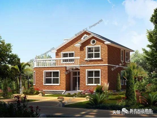 四款進深9米的經(jīng)典二層別墅自建房，占地中等，布局合理，溫馨感十足！